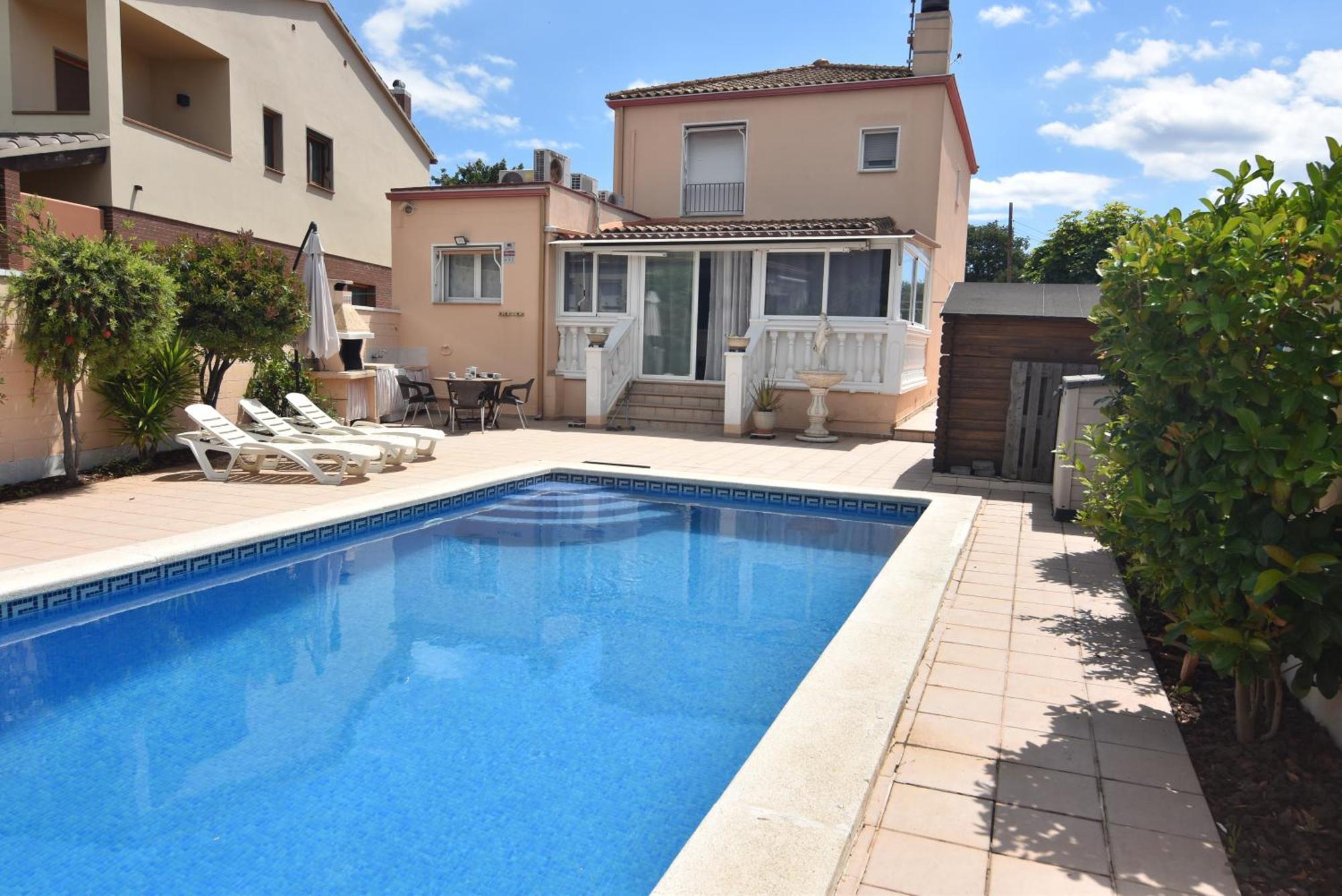 Rnet - Collsacabra Villa Con Piscina Privada Roses Exterior foto